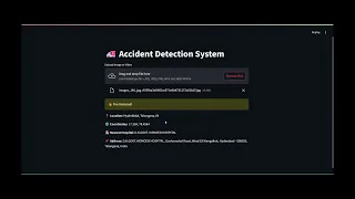 AI-Powered Road Accident Detection Using YOLOv8 Real Time Accident Surveillance Project
