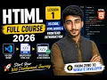 HTML Full Course for Beginners 2026 Episode 1 VS Code Setup How Websites Work