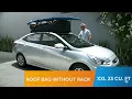 No Roof Rack Needed 100 Waterproof Rooftop Cargo Bag XXL 23 Cu Ft