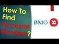 How to find account number BMO Harris Bank