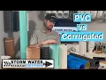 PVC vs Corrugated Pipe - The Real Truth