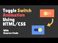 Toggle Switch Animation Using Micro Interaction with Source Code Newton School