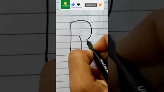 letter P in Bubbles Style