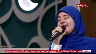 مدد إيه العمل يا أحمد يوم طلة المشهد ابتهال في حب رسولنا الكريم بصوت المنشدة زينب محمد 