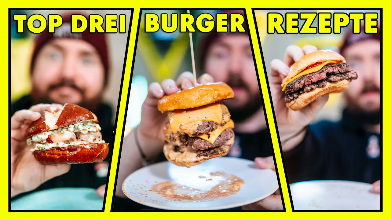 Wir zeigen euch wie ihr leckere vegetarische Burger (mit Kidneybohnenpatty) einfach und schnell selb. 