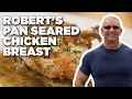 Robert Irvine s Pan Seared Chicken Breast with Herb Jus and Potato-Vegetable Hash Food Network
