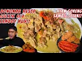 Lagu MUKBANG 3KG GULTIK PAKE FRIED CHICKEN PEDAS ALA TANBOY KUN!!