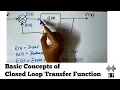 Closed Loop Transfer Function Basic Concept
