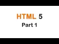 Html5 Tutorial for Beginners Part - 1