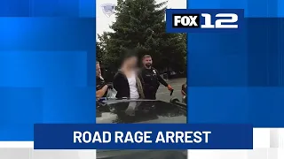 Dashcam shows Beaverton road rage suspect chasing couple driving in reverse for over a mil