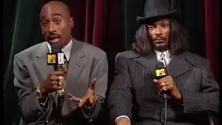 2Pac And Snoop Dogg 1996 MTV Interview 3 Days Before Tupac S Death  2Pac And Snoop Dogg 1996 MTV Interview 3 Days Before Tupac S Death