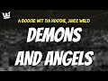Download Lagu a boogie wit da hoodie, juice wrld - DEMONS AND ANGELS (LYRICS)