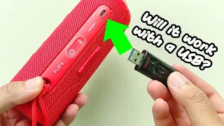 Will a JBL Flip 6 work with a USB Drive 2025