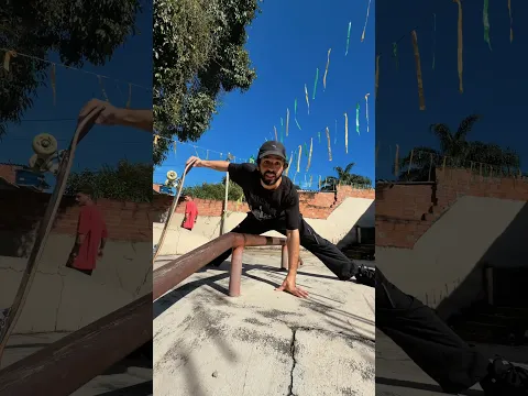 Uma pista de skate muito ruim 😂🤢