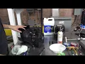 How to change oil in a reciprocating compressor