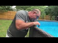How to install the filter for a Summer Waves above ground pool above ground pool pump installation