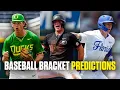 Men s College World Series predictions from the 2026 NCAA baseball bracket