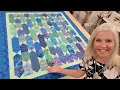 BEAUTIFUL Kaffe Fassett - Upstream Quilt Tutorial
