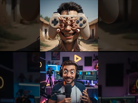 Ai show me horror Gaming Setup #shorts