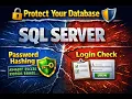 Protect Your SQL Server Database Password Hashing Login Authentication Explained