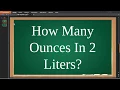 How Many Ounces In 2 Liters