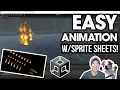 Creating an ANIMATION from SPRITE SHEETS in Unity