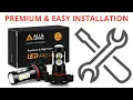 PG20-3 Base 5201 5202 LED Fog Light Bulb 6000k white PS19W PS24WFF DRL