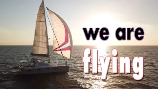 Surfing Our Home at 15 knots