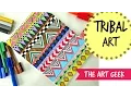 DIY-TRIBAL PRINT DOODLE