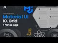 React Material UI Tutorial 10 Grid