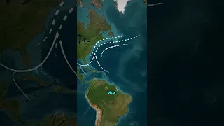 From Florida to Europe: How the Gulf Stream Impacts Weather Worldwide #geography #map #education
