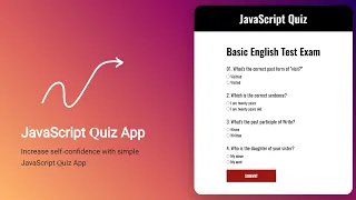 Training For JavaScript Quiz App ASMR Programming