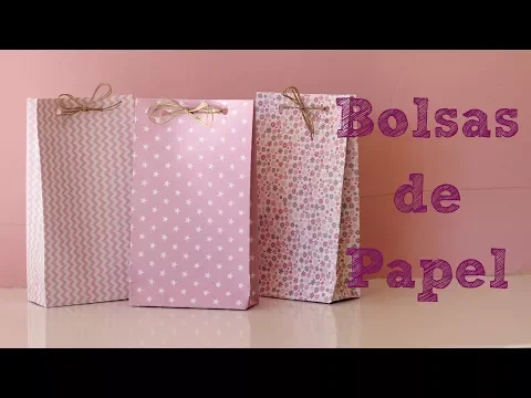 Download MP3 Bolsas de papel para regalo - DIY Manualidades fáciles