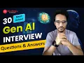 Generative AI Interview Questions 2026 Gen AI Interview Questions and Answers MindMajix