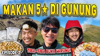 SEDAP BANGET😱⁉️ Warung MUMAN EJAK di Gunung MERBABU🌋 Makan ENAK Buat 20+ Orang🤤🍲 (Part 2)