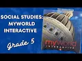 MyWorld Interactive flip through review Grade 5 Homeschool Social Studies Curriculum