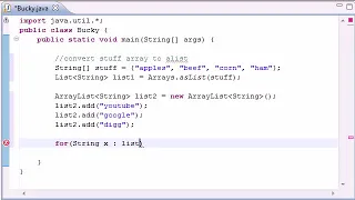 Intermediate Java Tutorial 12 - addAll