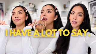 Unedited GRWM While I Tell You Everything