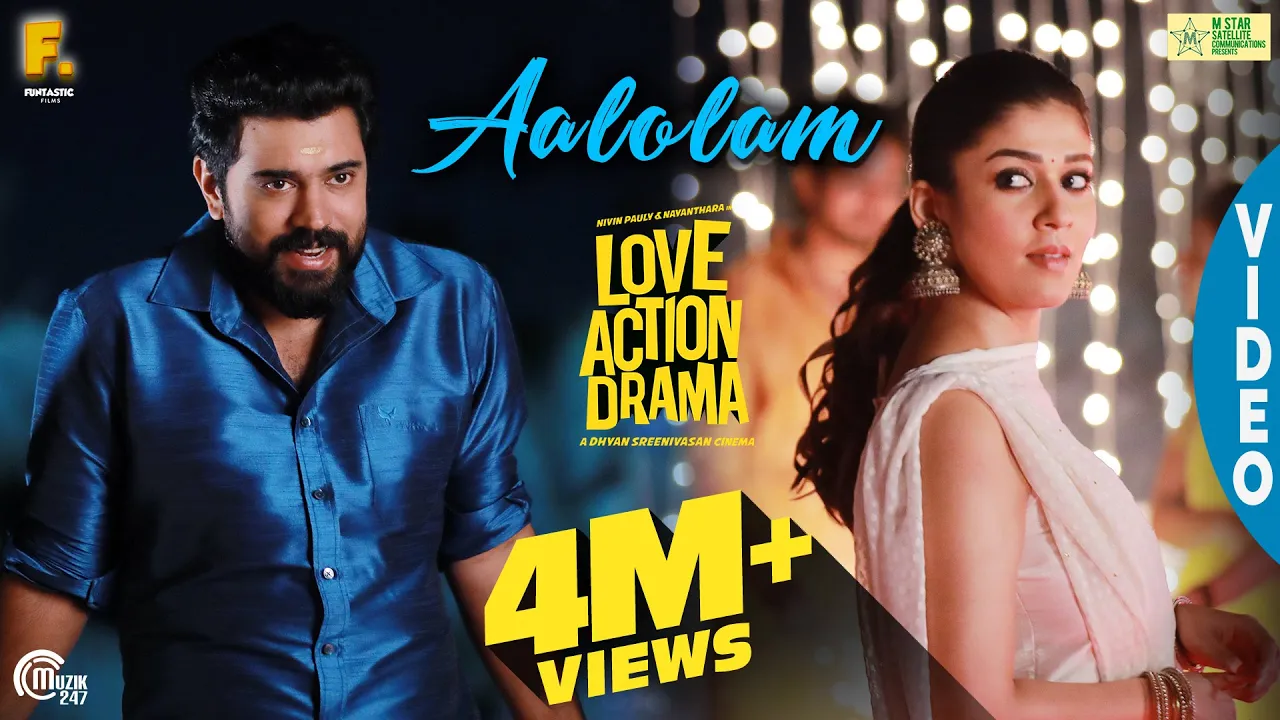 Aalolam Video Song | Love Action Drama Song | Nivin Pauly, Nayanthara | Shaan Rahman | Official