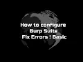 Configure Burp suite on Browser and intercept request and response in 2021