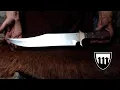 Download Lagu Machining a coffin handle Bowie knife, part 1, making the knife.