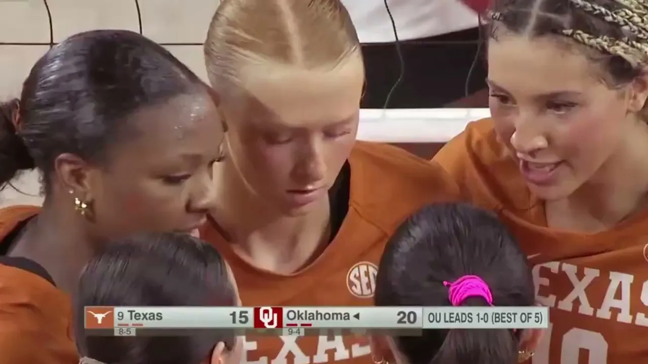 #9 Texas vs Oklahoma | Full Volleyball Match Highlights 2026 | Volleyball Today