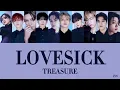 Download Lagu 【日本語訳 / カナルビ / 歌詞 】LOVESICK(병) - TREASURE
