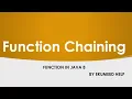 Java 8 Function Chaining