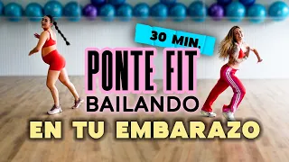 🤰BAILE/CARDIO para EMBARAZADAS en casa - Zumba Dance Cardio for pregnant women - Natalia Vanq