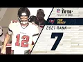 Tom Brady QB Buccaneers Top 100 Players in 2021