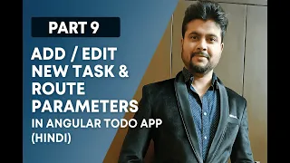 Part 8 8 New Task Route Parameters in Angular ToDo App on Part 8 Hindi