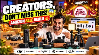 Best Amazon Sale Deals for YouTubers & Instagram Creators! 🎥 Amazon Great Indian Festival 2026