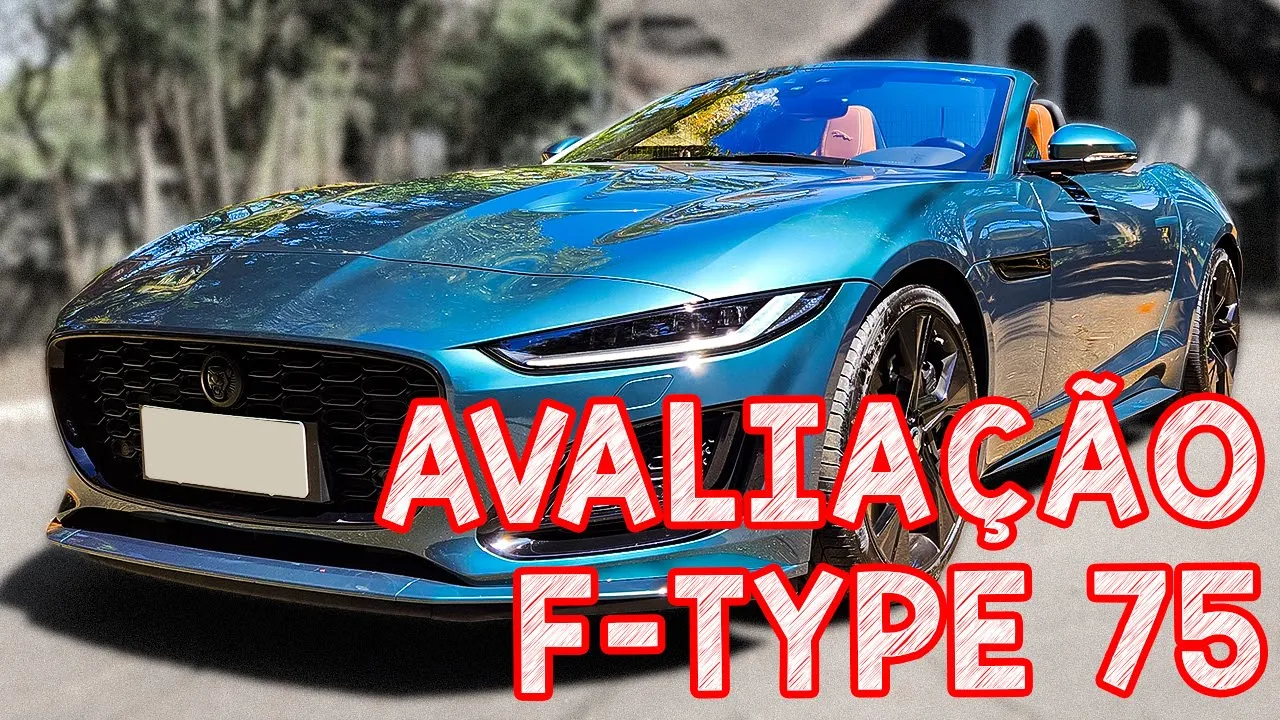 Avaliação Jaguar F-Type 75 - A PERFEIÇÃO DE UM ÍCONE SE DESPEDE DO MUNDO DOS ESPORTIVOS!