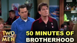 Supercut Charlie and Alan Brothers Extraordinaire Two and a Half Men